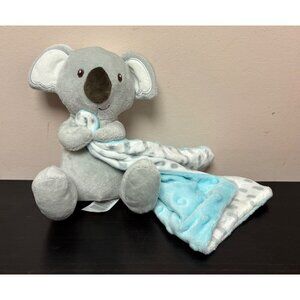 Koala Stuffed Animal Lovey Security Blanket Blue Dotted Textured Walgreens 2021